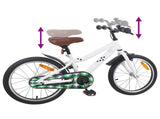 Kids Bike 18 Inches for 5-7 Years Old White 42009482