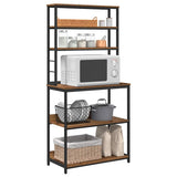 Kitchen Shelf Old Wood 80 x 40 x 168 cm Engineered Wood 883890
