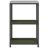 Kitchen Storage HATTEM Olive Green 60 x 50 x 92 cm Steel 874964