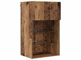 TV Wall Units Wall-mounted 6 pcs Black Oak Engineered Wood 3402788
