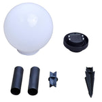 Outdoor Pathway Lamps 4 pcs LED 30 cm with Ground Spike 277116