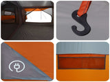 Family Tent with Rainfly Water-Resistant 14-Person 42042224