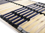 Slatted Bed Base without Mattress with 42 Slats 7 Zones 80x200 cm 246462
