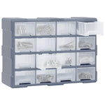 ZNTS Multi-drawer Organiser with 16 Middle Drawers 52x16x37 cm 149602