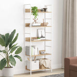 5-Layer Book Shelf Oak 60x27.6x158.5 cm Engineered Wood 288229