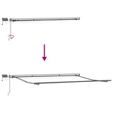 Awning Frame Anthracite 4.5 x 2.5 m Aluminium 46874