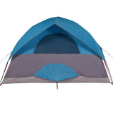 Camping Tent Dome 3-Person Blue Waterproof 94696