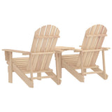 Garden Chair Natural Wood Solid fir wood Standard Ergonomic 315892