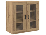Wall Mounted Cabinets 2 pcs Artisan oak 69.5 x 34 x 90 cm 3394585