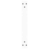 Coffee Table Legs V-Shape 2 pcs White 60x cm Steel 4012613