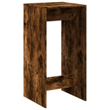 Bar Table Smoked Oak 51x50x103.5 cm Engineered Wood 854422