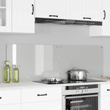 Kitchen Backsplash 2 pcs Transparent 80 x 50 cm Tempered Glass 3415534
