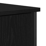 Sideboard Black Oak 70 x 30 x 80 cm Engineered Wood 862975