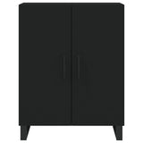 Highboard Black 69.5x34x180 cm Engineered Wood 3189278