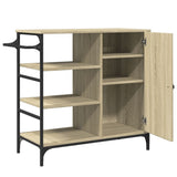 Kitchen Trolley Sonoma Oak 87.5x38.5x84.5 cm Engineered Wood 842387