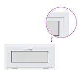 Basement Window Internal Colour White RISOR 80 x 40 cm 42047222