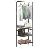 Clothes Rack Artisan Oak 60 x 30 x 171 cm Engineered Wood 868462