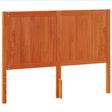 Headboard Wax Brown 150 cm Solid Wood Pine 844242