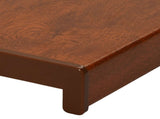 Window Sill Brown wood 120 x 35 x 4.5 cm PVC 42046918