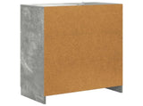 Drawer Cabinet Concrete Grey 66 x 34.5 x 87 cm Engineered Wood 895758