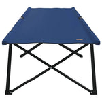 Folding Camping Bed 2 pcs Blue 206 x 76 x 74 cm Oxford fabric 42003168