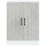 Sink Base Cabinet Lucca Concrete Grey Engineered Wood 853681