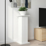 Plant Stand High Gloss White 30.5 x 30 x 80.5 cm 899770