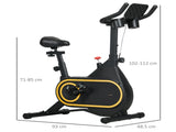 Magnetic Indoor Cycling Bike, Exercise Bike with Silent Flywheel, LCD Display, Tablet Holder, T3398P349170