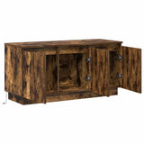 TV Cabinet Smoked Oak 100 x 38 x 49 cm Engineered Wood 869670