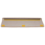 Stair Mats 15 pcs 65x21x4 cm Light Brown Rectangular Edge 134569