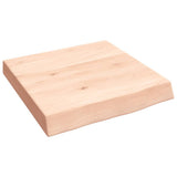 Bathroom Countertop 40x40x cm Untreated Solid Wood 3155998
