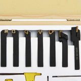 146717 12 Pieces Indexable Turning Tool Set 8x8 mm 70 mm