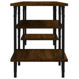 TV Cabinet Brown Oak 102x35x45.5 cm Engineered Wood 826334