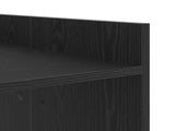 Wash Machine Cabinet with Storage Black Oak 67.5 x 48 x 97 cm 8006817