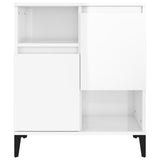 Sideboards 3 pcs High Gloss White 60x35x70 cm Engineered Wood 3185745