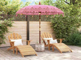 Balinese Parasol with Base Pink 185 x 185 x 260 cm 3356905