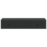 Wall-Mounted Side Table Wall-mounted Black 87.5 x 34.5 x 17 cm 898156