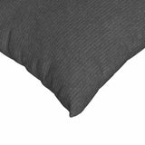 Sofa Pillows 2 pcs Dark Grey 60 x 60 cm Corduroy Fabric 42014033
