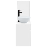 Bathroom Furniture Set 2 pcs High Gloss White 3406137