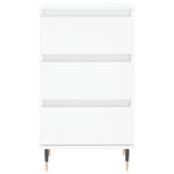 ZNTS Sideboard White 40x35x70 cm Engineered Wood 831084