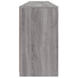 Sideboard with LED Lights Grey Sonoma 181.5x37x67 cm 3209007