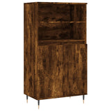 Highboard Smoked Oak 60x36x110 cm Engineered Wood 831481