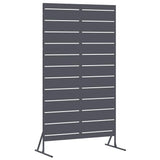 Privacy Screen 100 x 50 x 180 cm Steel Anthracite 868565