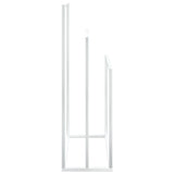 Freestanding Towel Rack White 48x24x79 cm Iron 343091