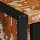 Sideboard Multicolour 55x35x70 cm Solid Wood Reclaimed 4013574