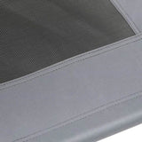 Dog Bed with Canopy Anthracite Oxford Fabric and Steel 172595