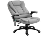 Office Chair, Ergonomic Fabric Desk Chair with 6-Point Massage and Back Heated, Arms, Lumbar T3398P328196