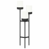 Flower Stand White 42 x 39.5 x 125 cm PP and Steel 42033403
