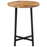 Coffee Table 35x35x45 cm Solid Wood Mango and Iron 371970