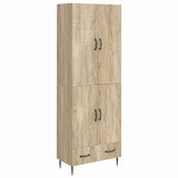 Cabinet Set 2 pcs 66 x 34.5 x 95 cm Engineered Wood 3416612